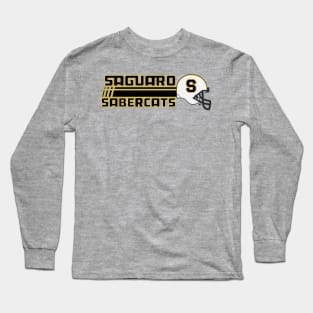 Saguaro Sabercats (Rush Secondary - Gold Lined) Long Sleeve T-Shirt